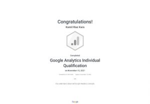 Google Analytics Individual Qualification