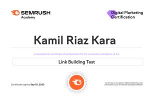 Link Building Test