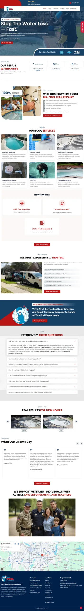 Mr. Pool Leak Repair